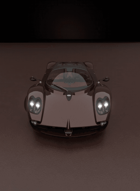 pagani Utopia Roadster animation